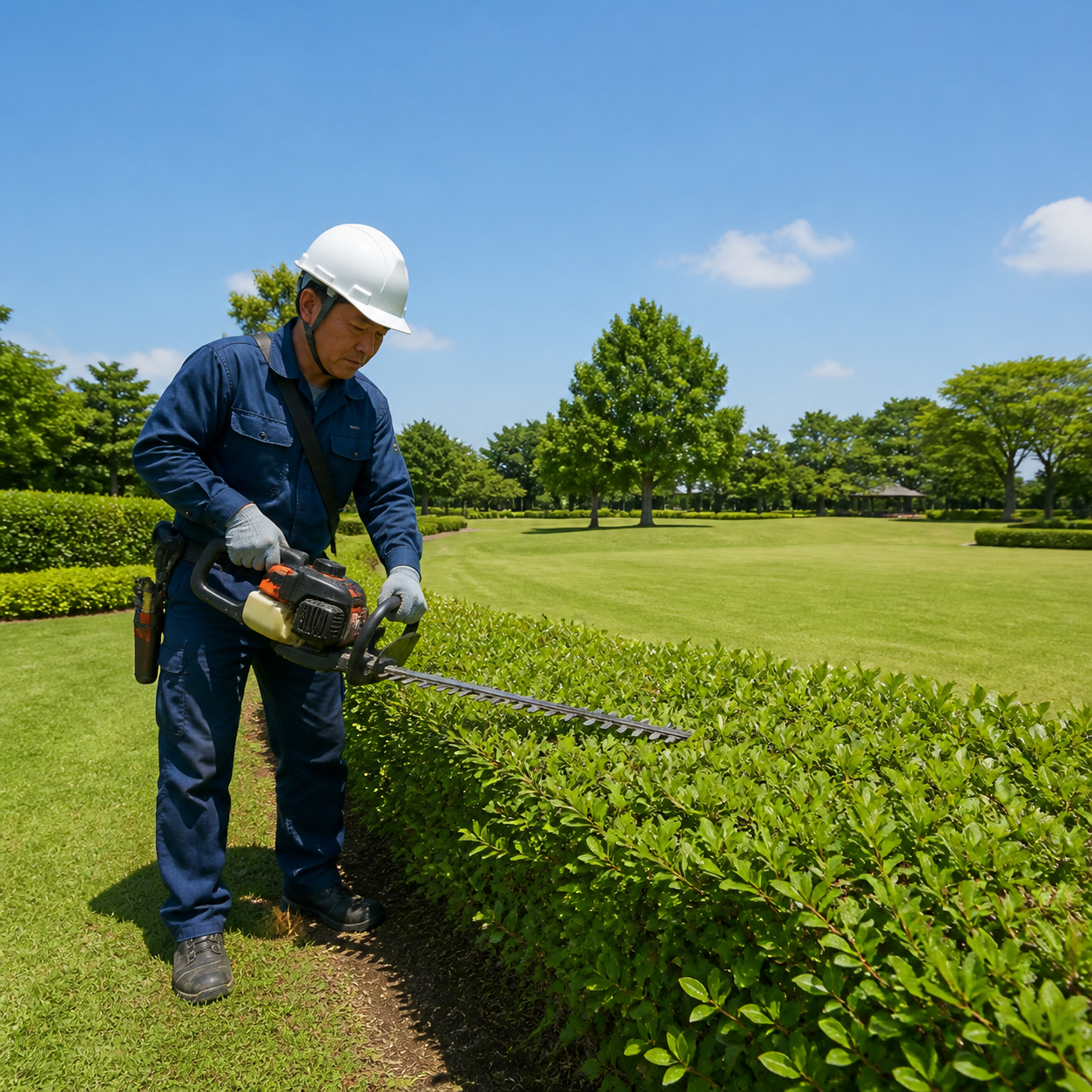 公園の植栽管理